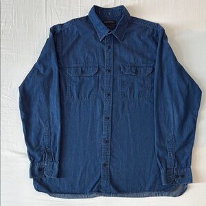 Banana Republic Classic Blue Denim Shirt